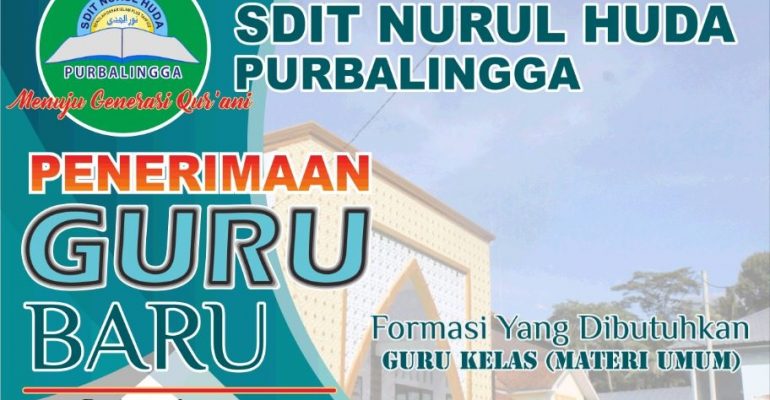 Info penerimaan Guru Baru